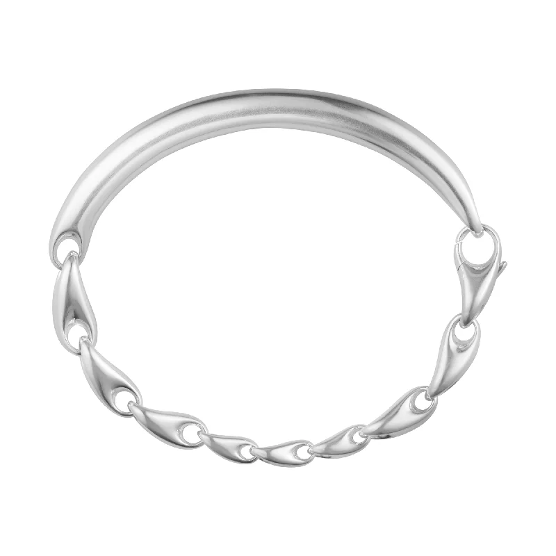 Ladies bracelets chain designs-Reflect Sterling Silver Bracelet