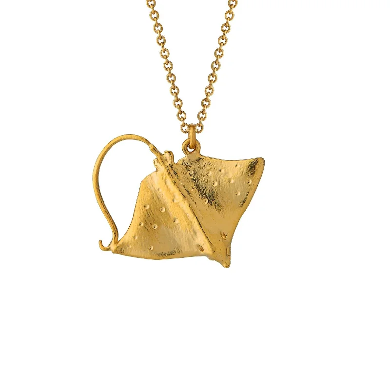 Ladies necklaces e-commerce finds-Alex Monroe Stingray Necklace