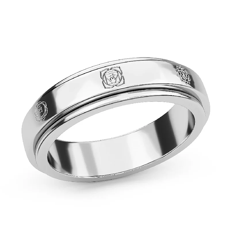 Ladies rings customer feedback-Chakra Spinner Ring