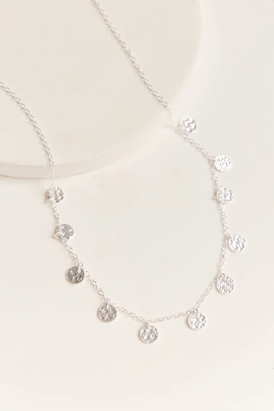 Ladies necklaces e-commerce finds-Rosita Necklace Silver