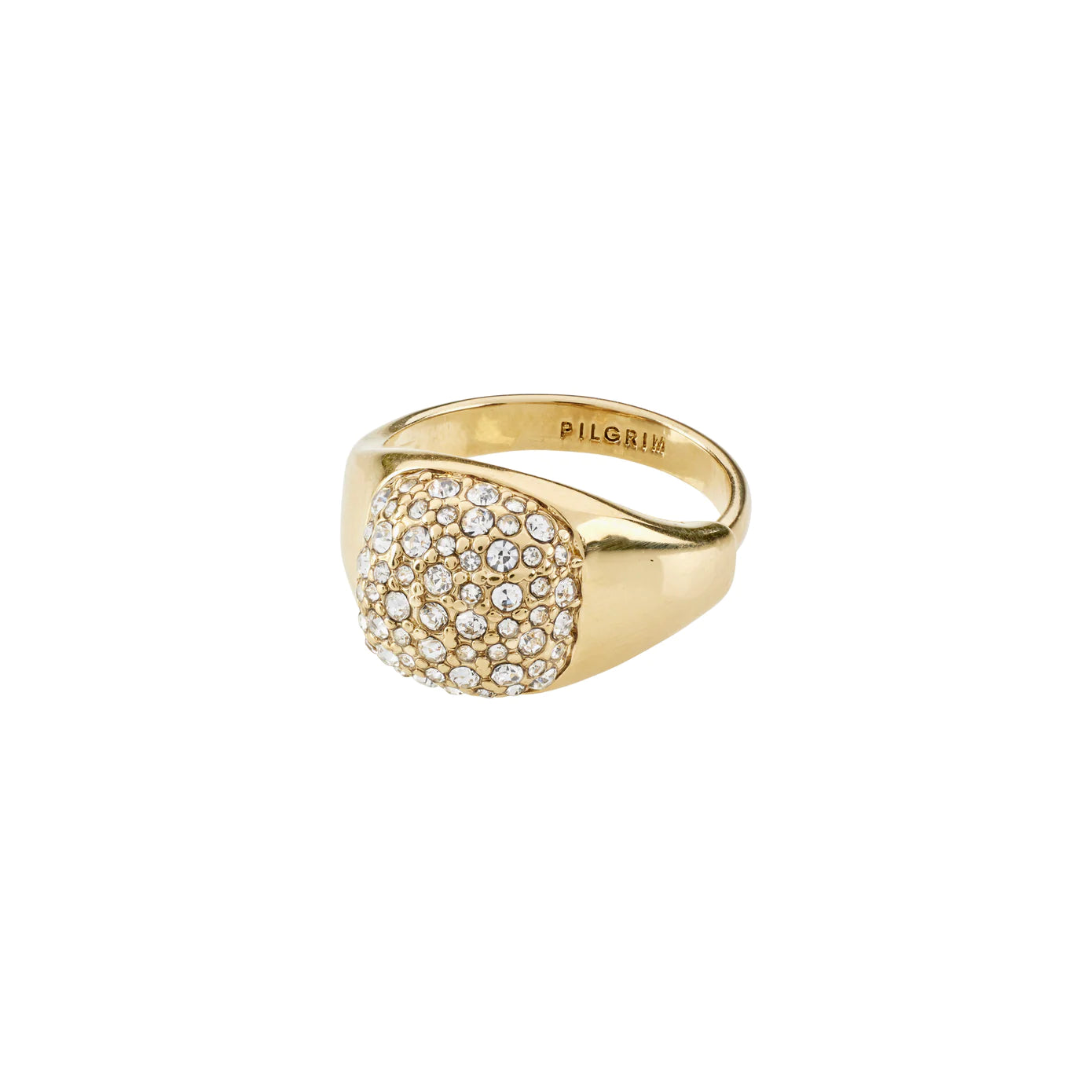 Ladies rings Valentine’s Day-Cindy Gold Plated Crystal Ring