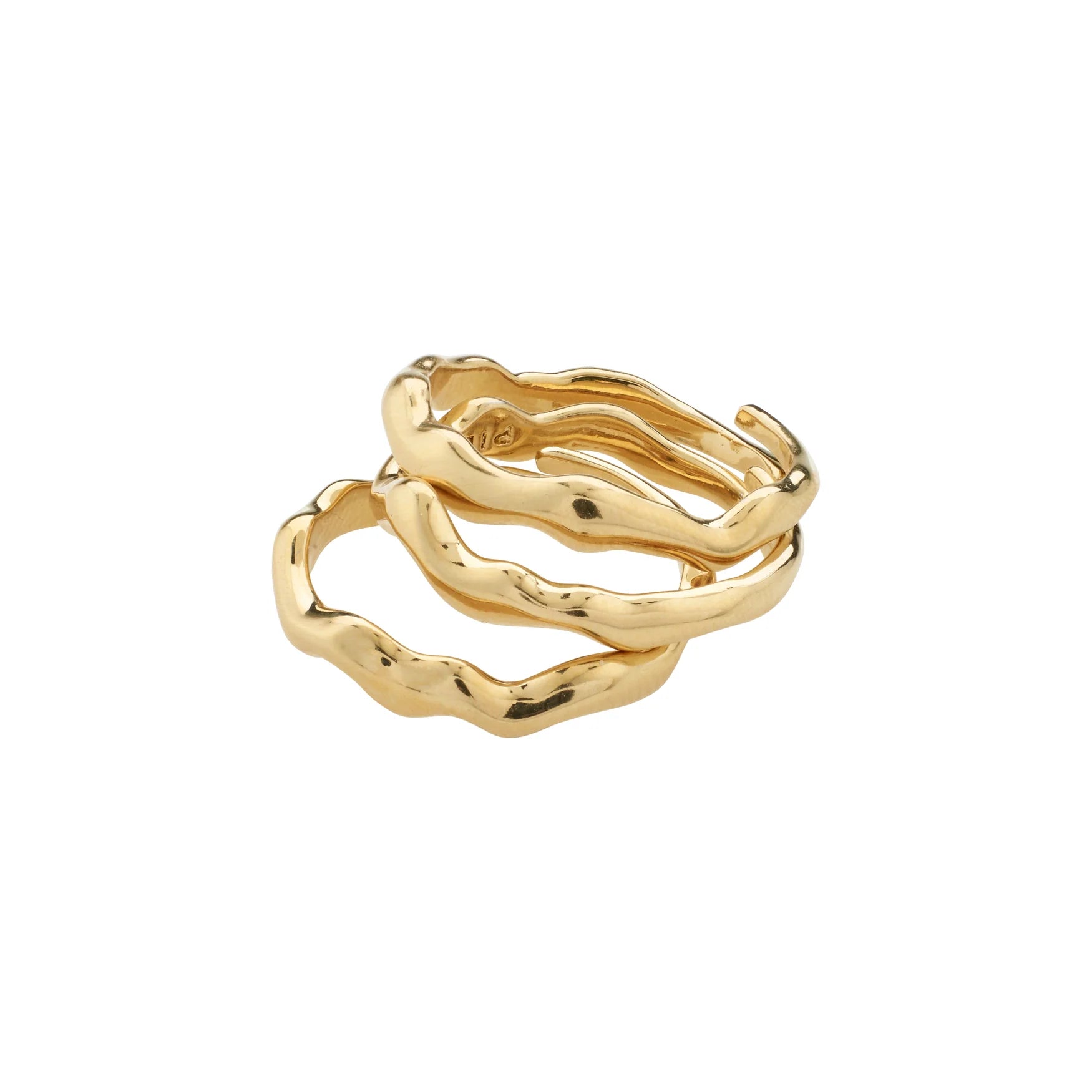 Ladies rings Valentine’s Day-Penelope Gold Plated Rings