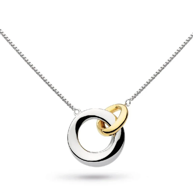 Ladies necklaces e-commerce finds-Kit Heath Bevel Cirque Gold Link Necklace