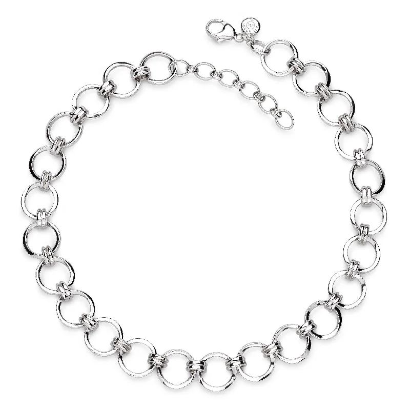 Ladies necklaces mature styles-Kit Heath Sterling Silver Unity Statement Necklace