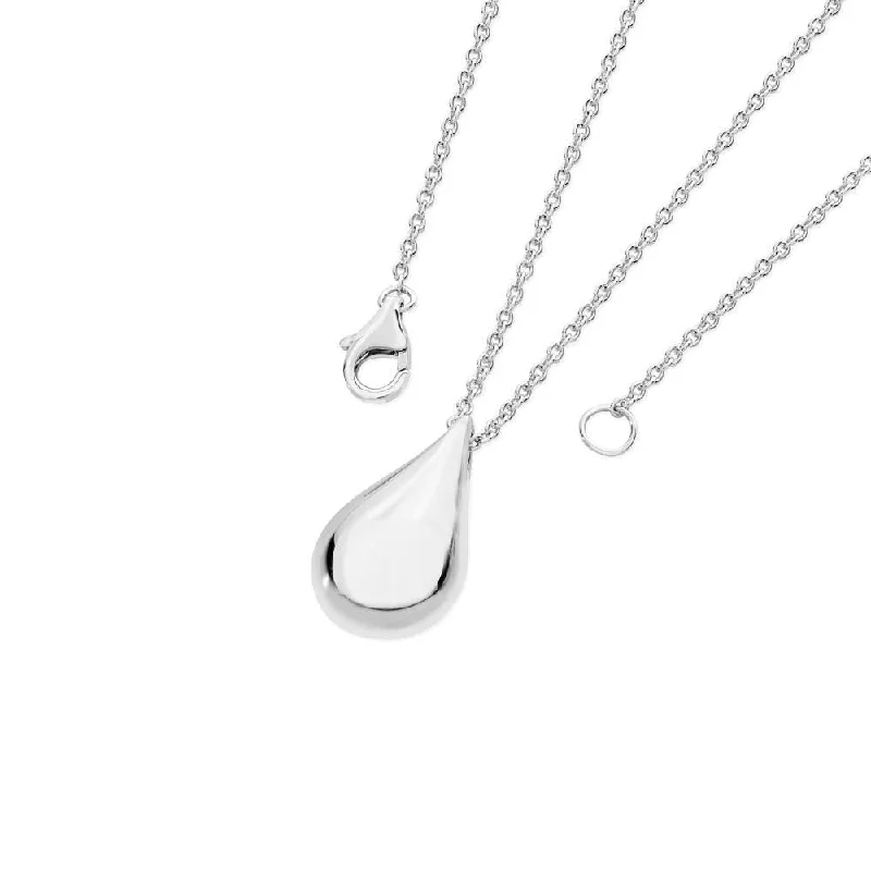 Ladies necklaces light luxury-Lucy Q Large Tear Drop Necklace