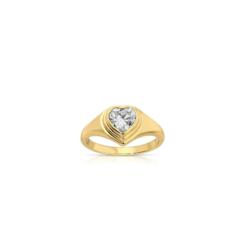 Ladies rings lightweight feel-Higher Love Ring