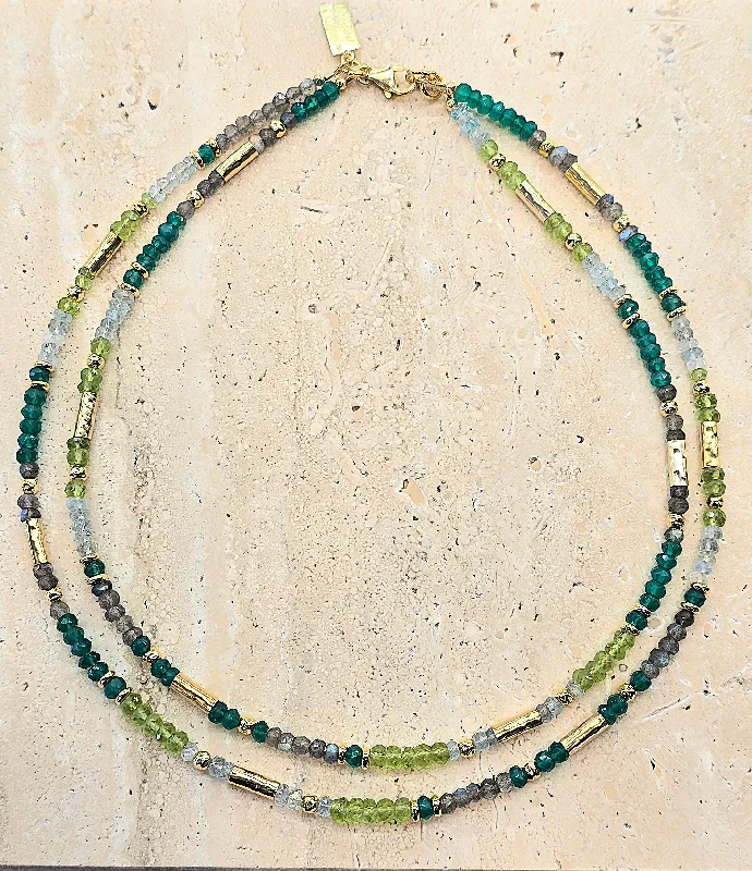 Ladies necklaces light luxury-Yaron Morhaim Green Cove Necklace