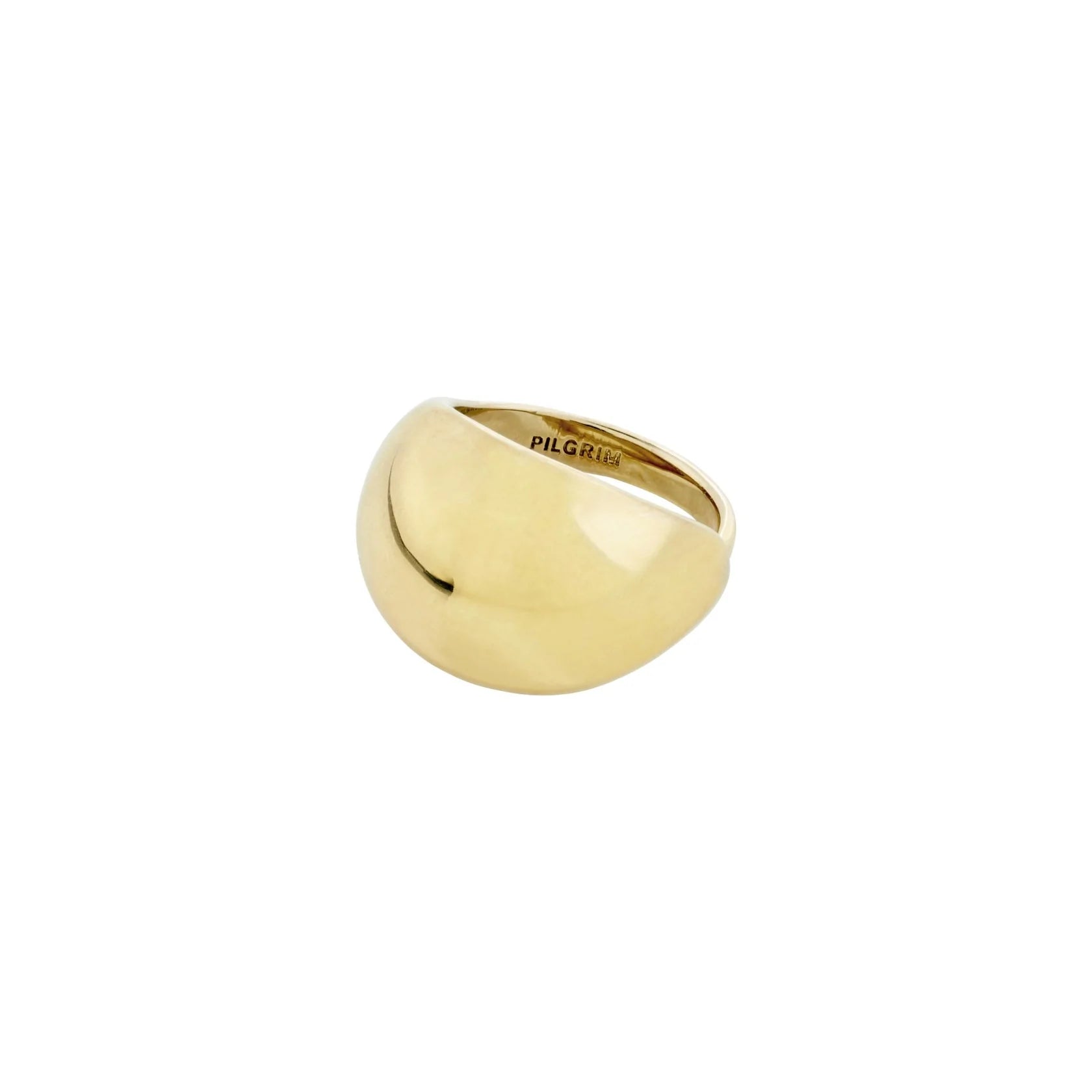 Ladies rings punk flair-Alexane Gold Plated Ring