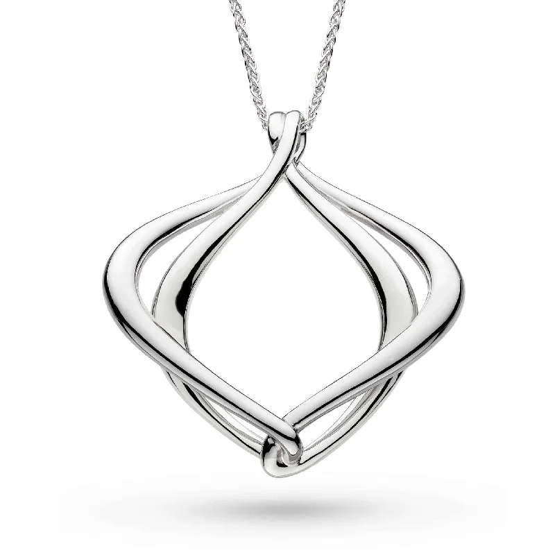 Ladies necklaces elegant designs-Kit Heath Entwine Alicia Grande Slider Necklace