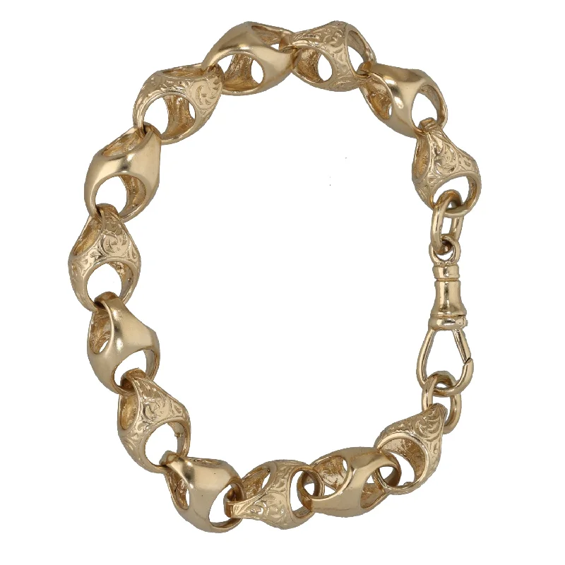 Ladies bracelets trending designs-9ct Gold Alternative Bracelet