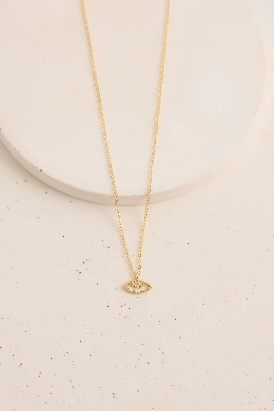 Ladies necklaces global brands-Sama Necklace Gold