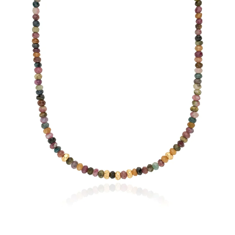 Ladies necklaces top brands-Anna Beck Tourmaline Beaded Necklace