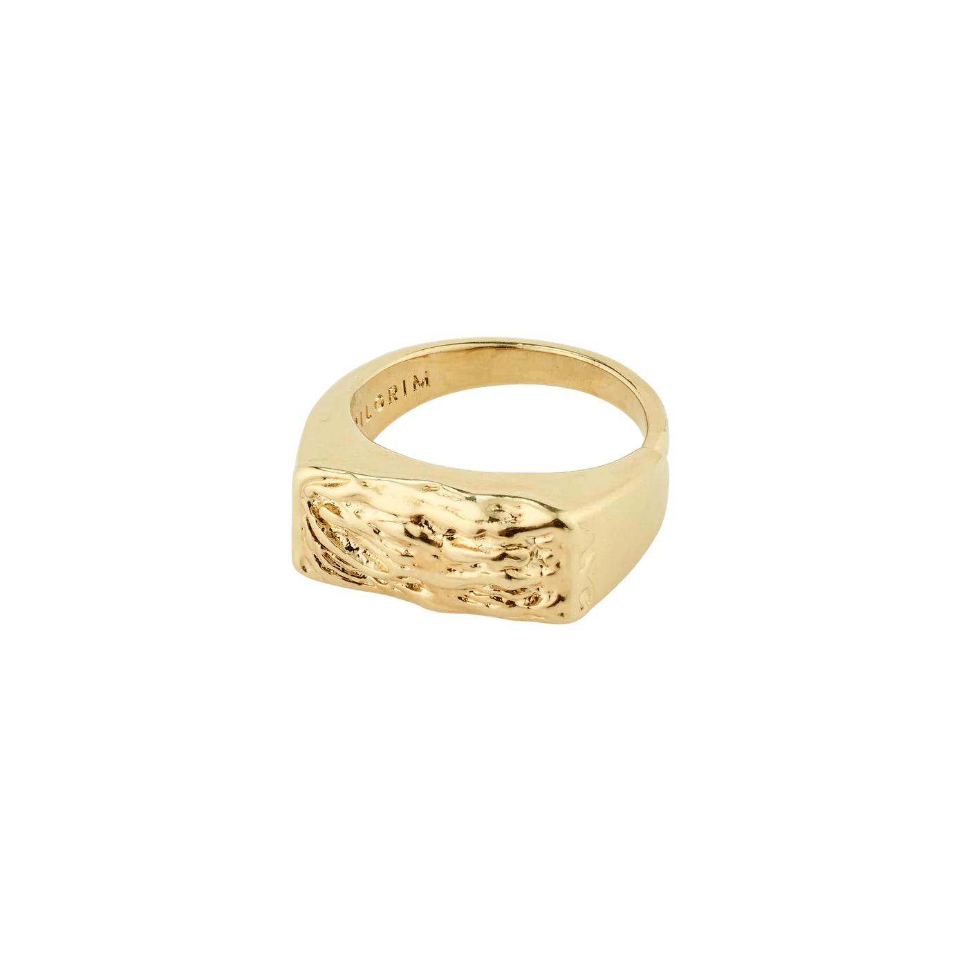 Ladies rings sale events-Star Gold Plated Ring