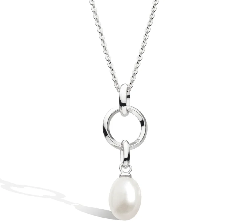 Ladies necklaces unique pieces-Kit Heath Revival Astoria Pearl Drop Necklace