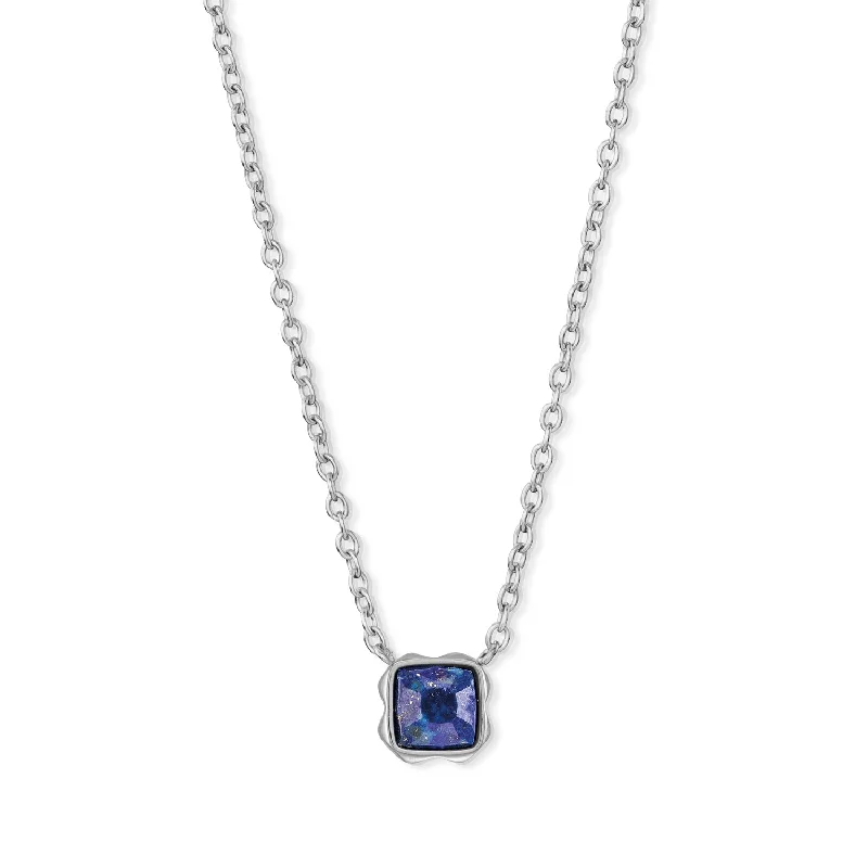 Ladies necklaces buying tips-Coeur De Lion September Birthstone Lapis Lazuli Necklace