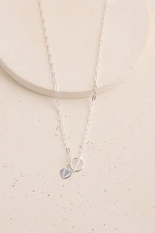 Ladies necklaces boho charm-Prue Necklace Silver