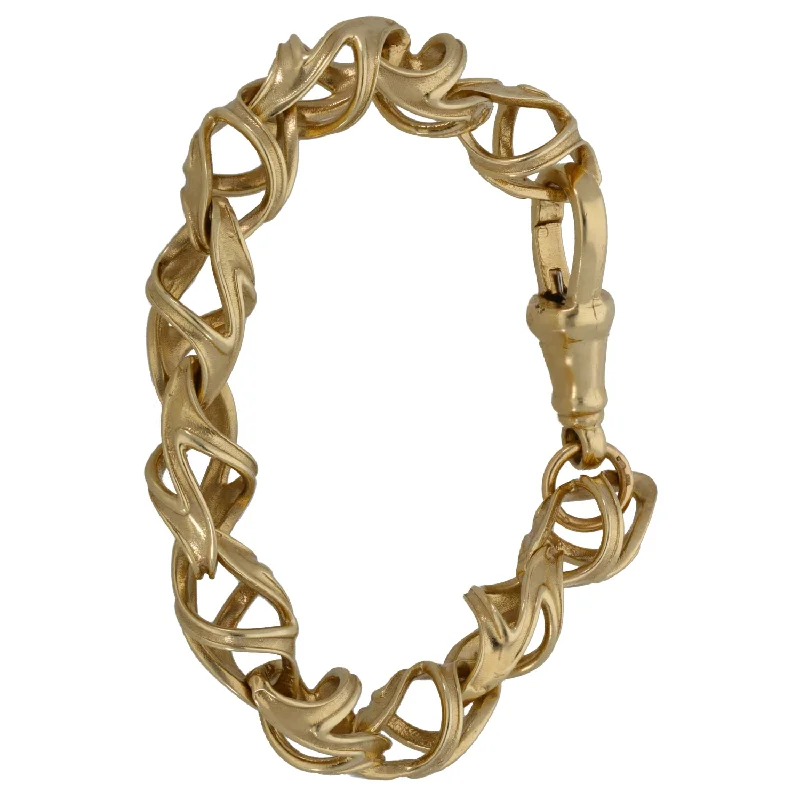 Ladies bracelets timeless looks-9ct Gold Fancy Bracelet