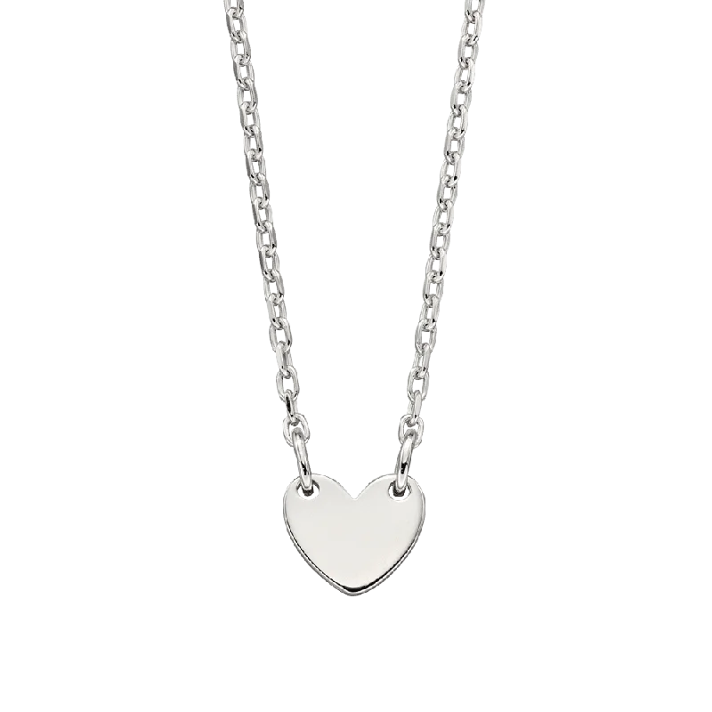 Ladies necklaces price options-Little Star Sterling Silver Lexi Heart Necklace