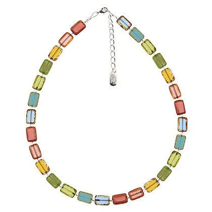 Ladies necklaces girlfriend treats-Carrie Elspeth Picasso Rainbow Necklace